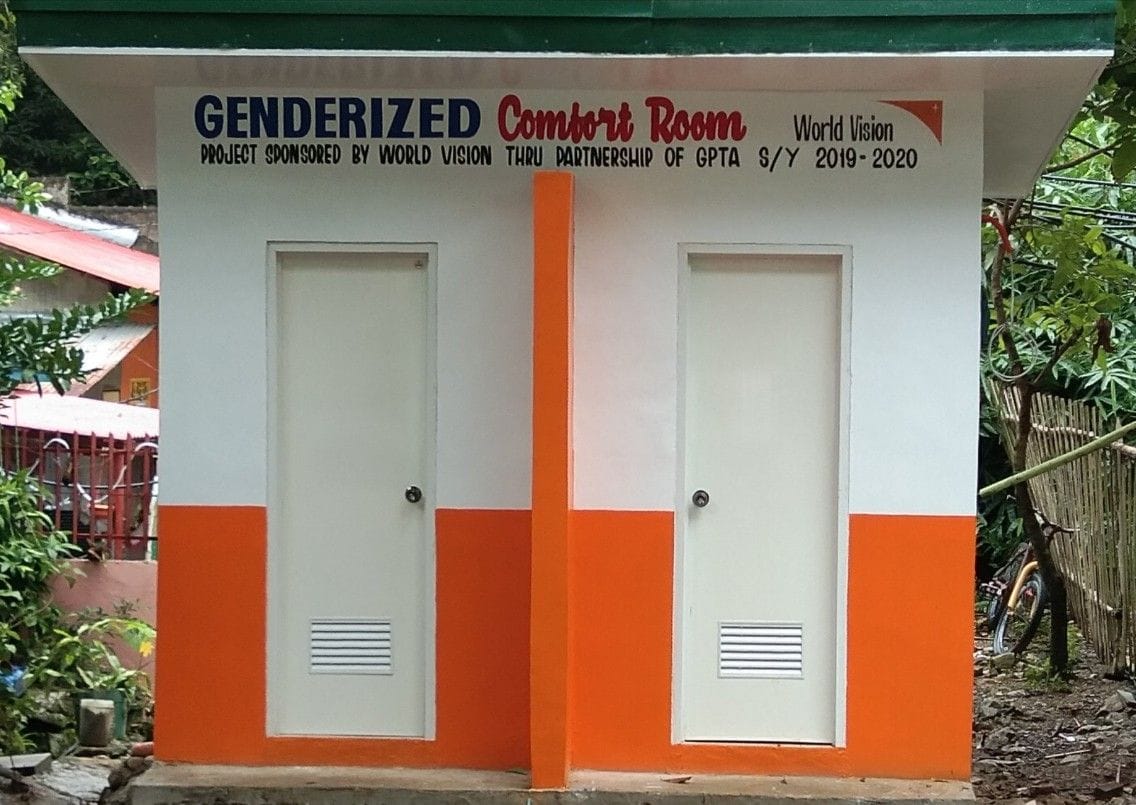 Calogcog - A newly constructed Genderized CR sponsored by World Vision ...