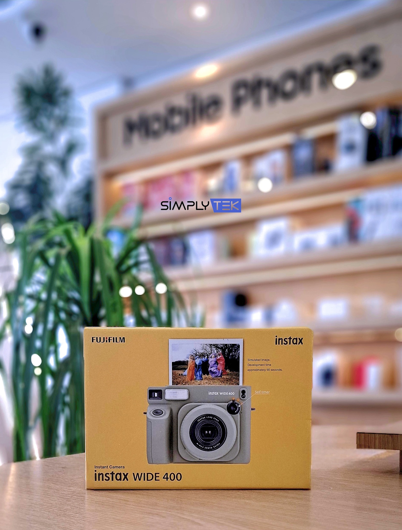 SimplyTek - Fujifilm Instax WIDE 400 Instant Film Camera 📸 Uses ...