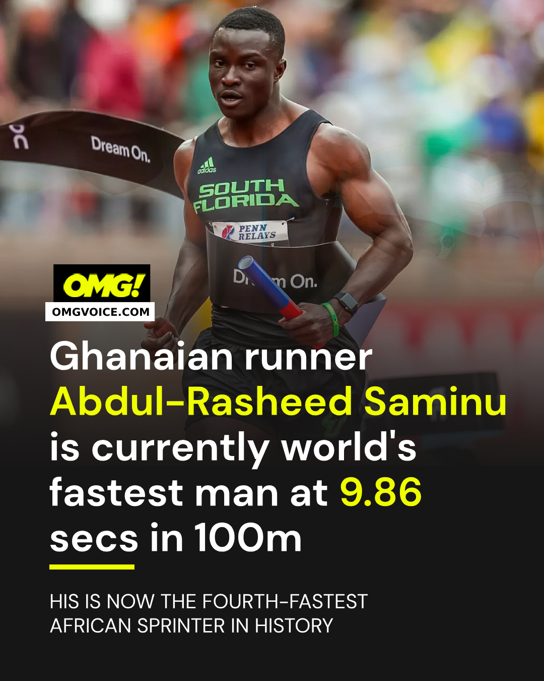 OMGVoice - Saminu Abdul-Rasheed, a student at the University of South ...