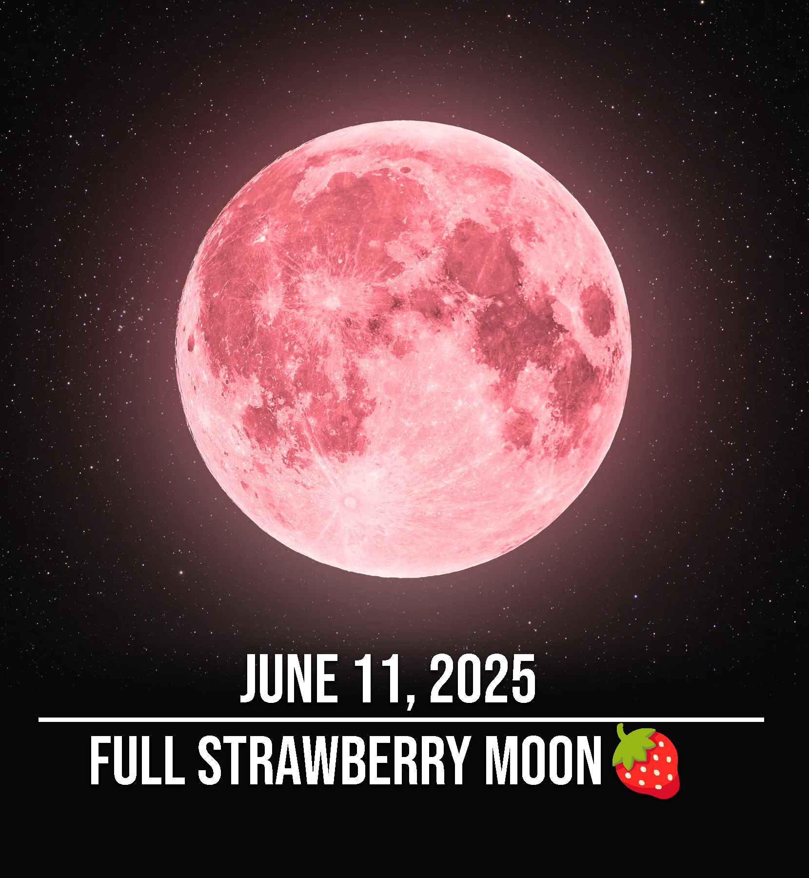 Life - 🍓 June 11, 2025 – The Full Strawberry Moon Named after the wild ...