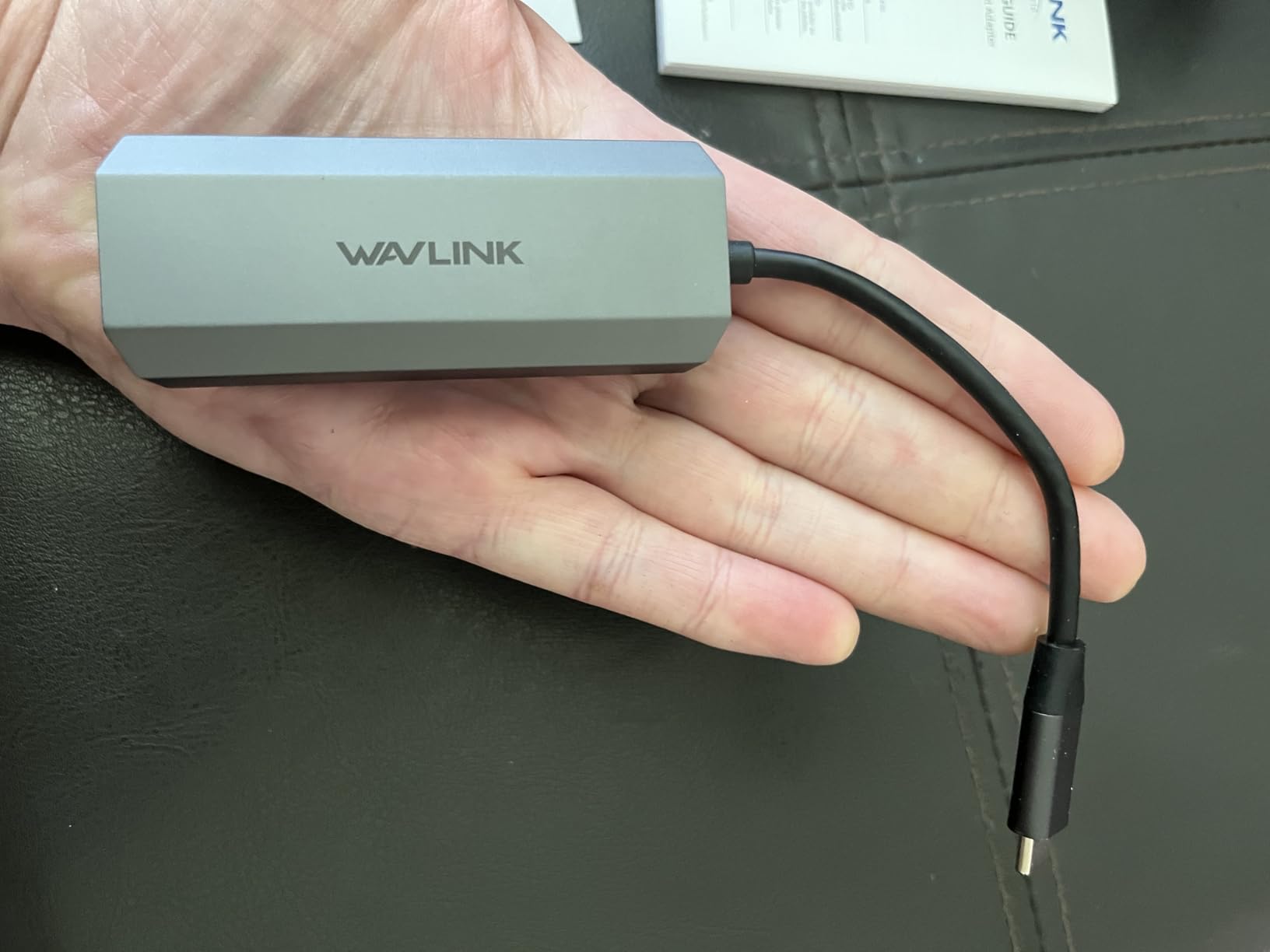 WAVLINK USB C to Ethernet Adapter 2.5Gbps with 95W PD