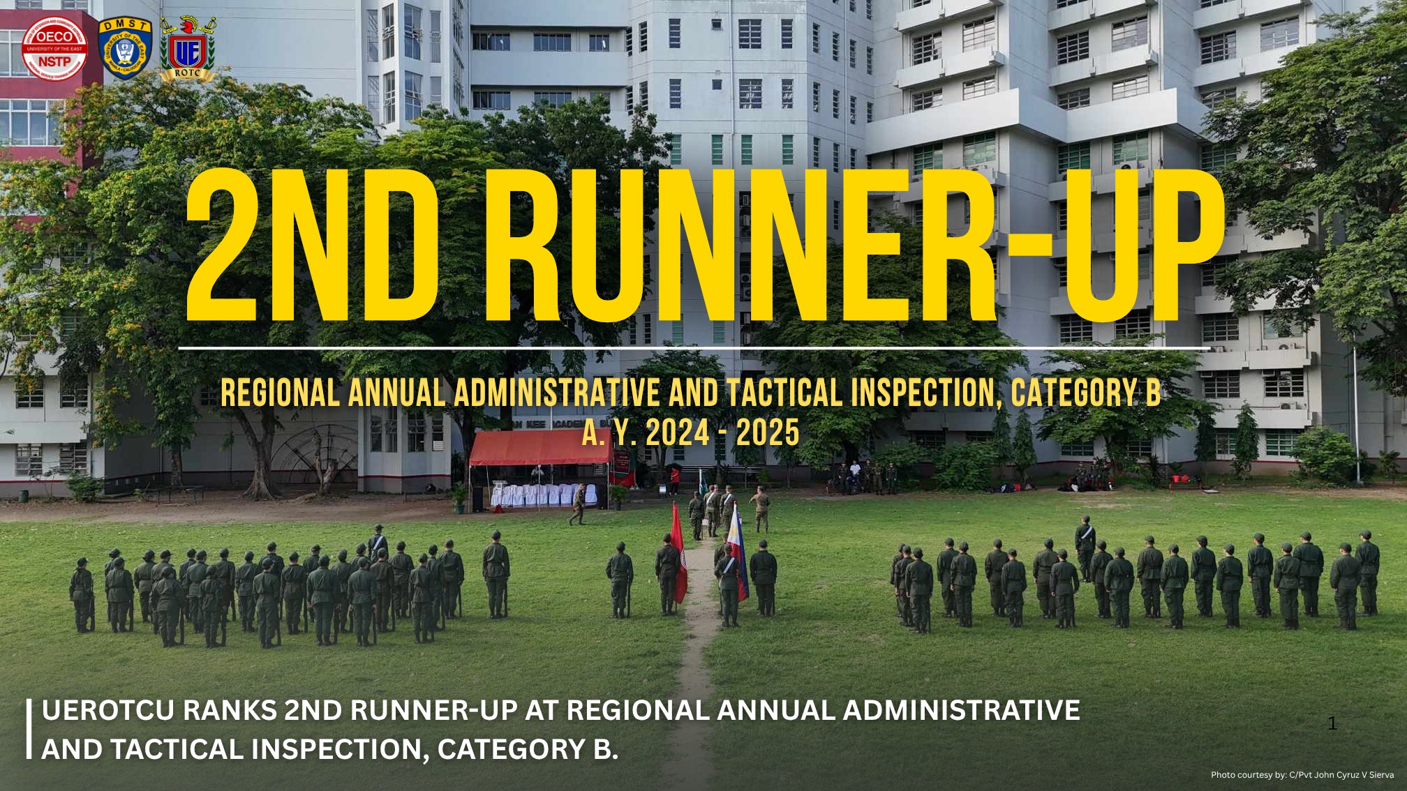 𝐔𝐄𝐑𝐎𝐓𝐂𝐔 𝐑𝐀𝐍𝐊𝐒 𝟐𝐍𝐃... - University of the East ROTC Unit | Facebook