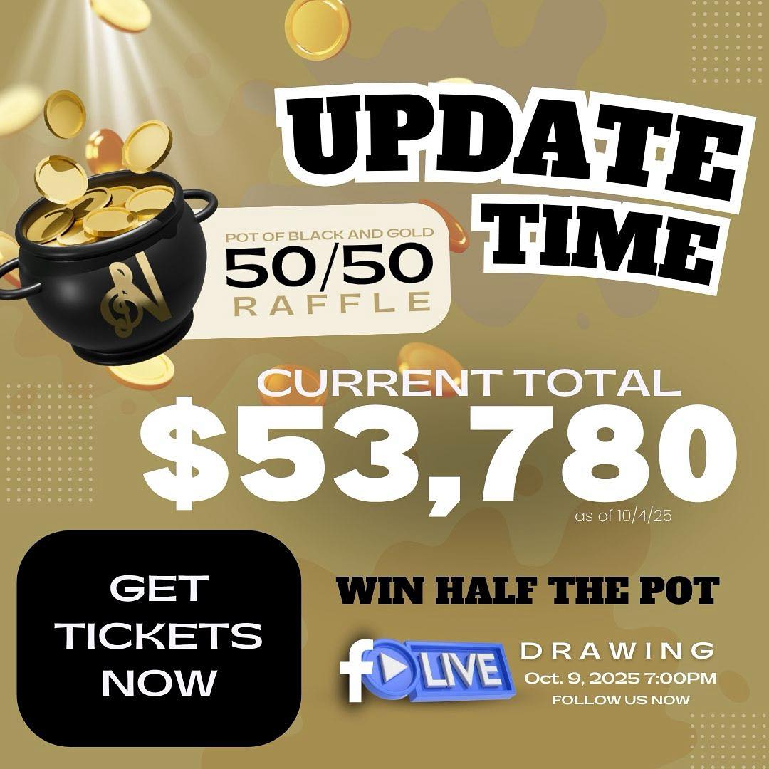🔥 The pot just... - Noblesville Band Boosters 50/50 Raffle | Facebook