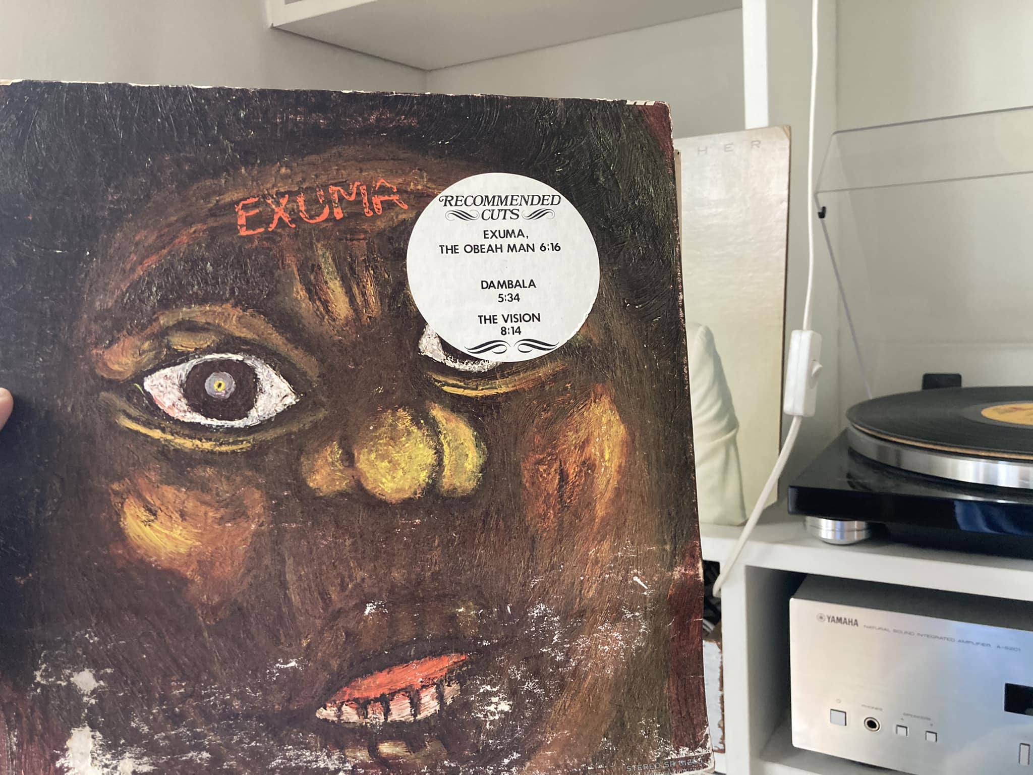 Exuma's The Obeah Man 1970 original pressing