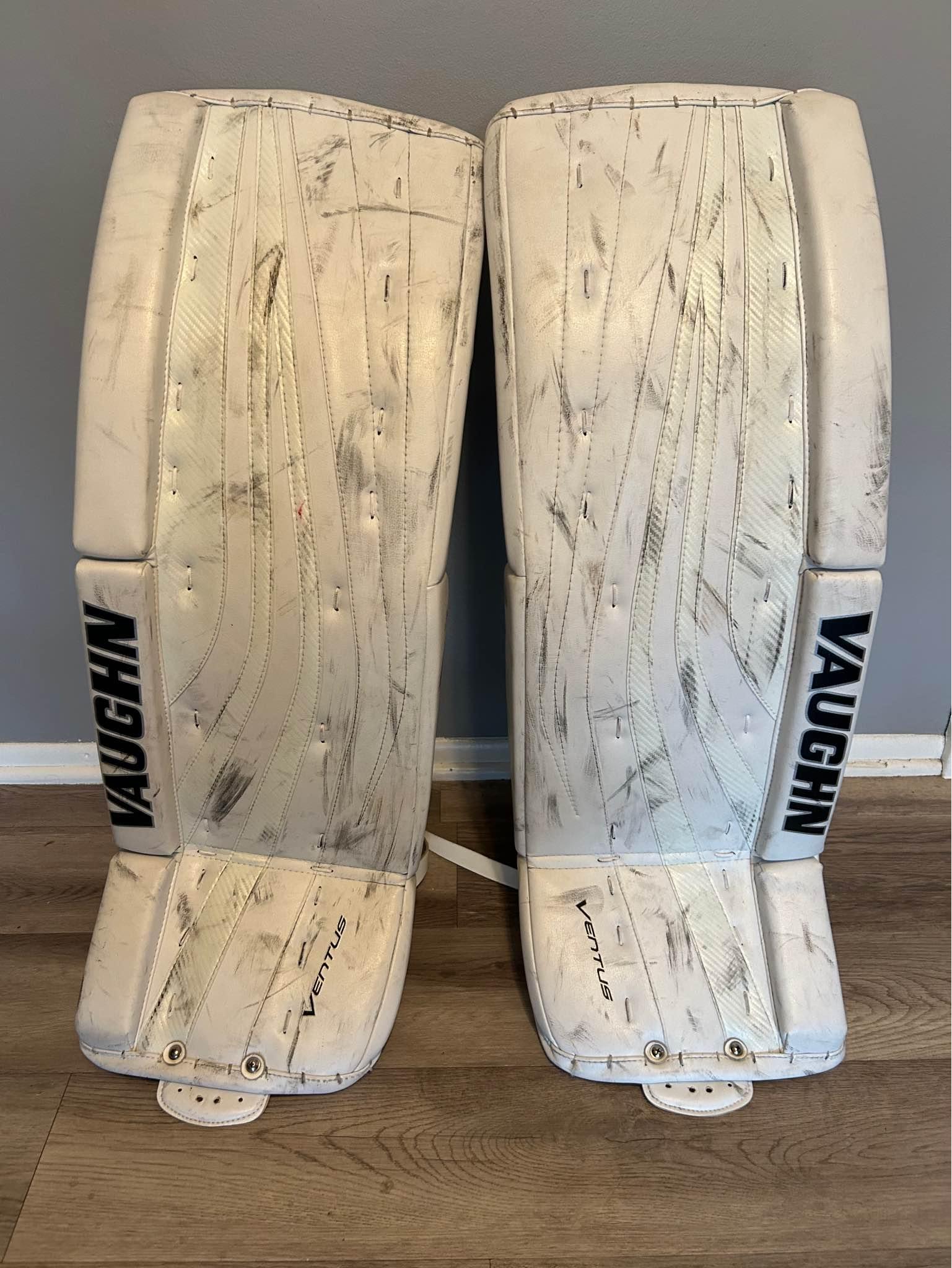 1. Senior Vaughn Ventus SLR Pro goalie pads 32+2 - $100 (SOLD) 2 