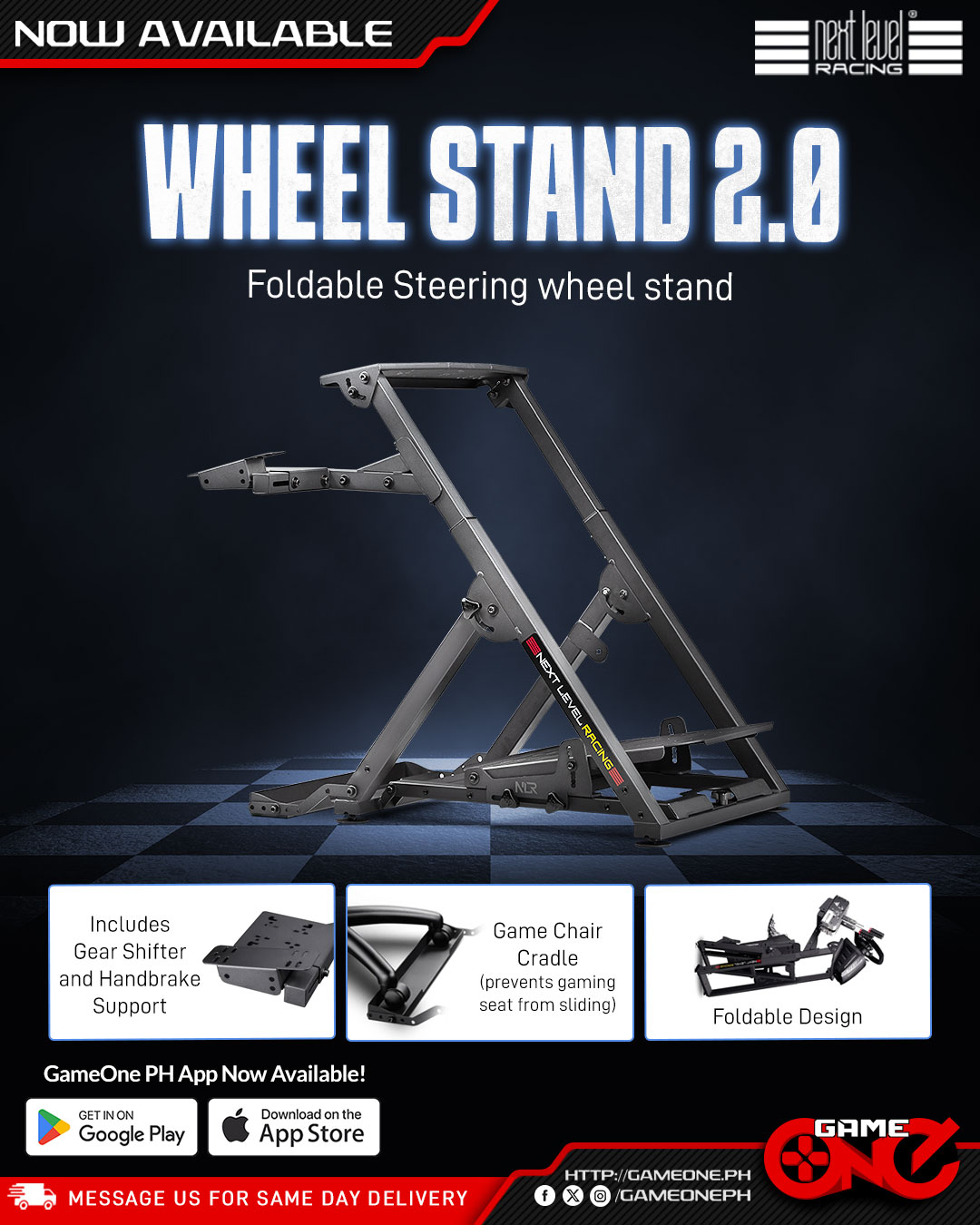 Game - Experience the upgraded Next Level Racing Wheel Stand 2.0, built ...