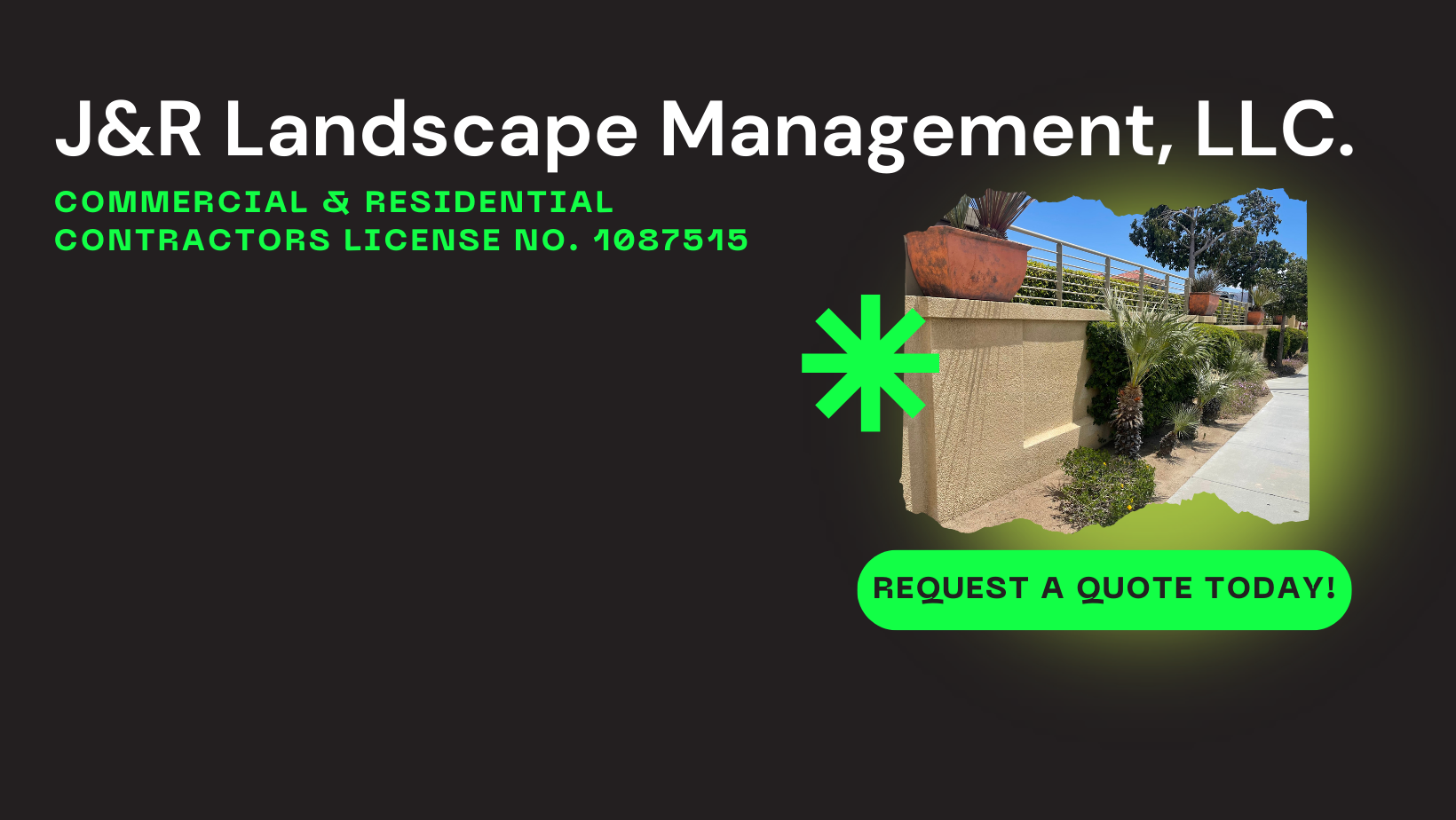 J&R Landscape Management, LLC. | Beaumont CA