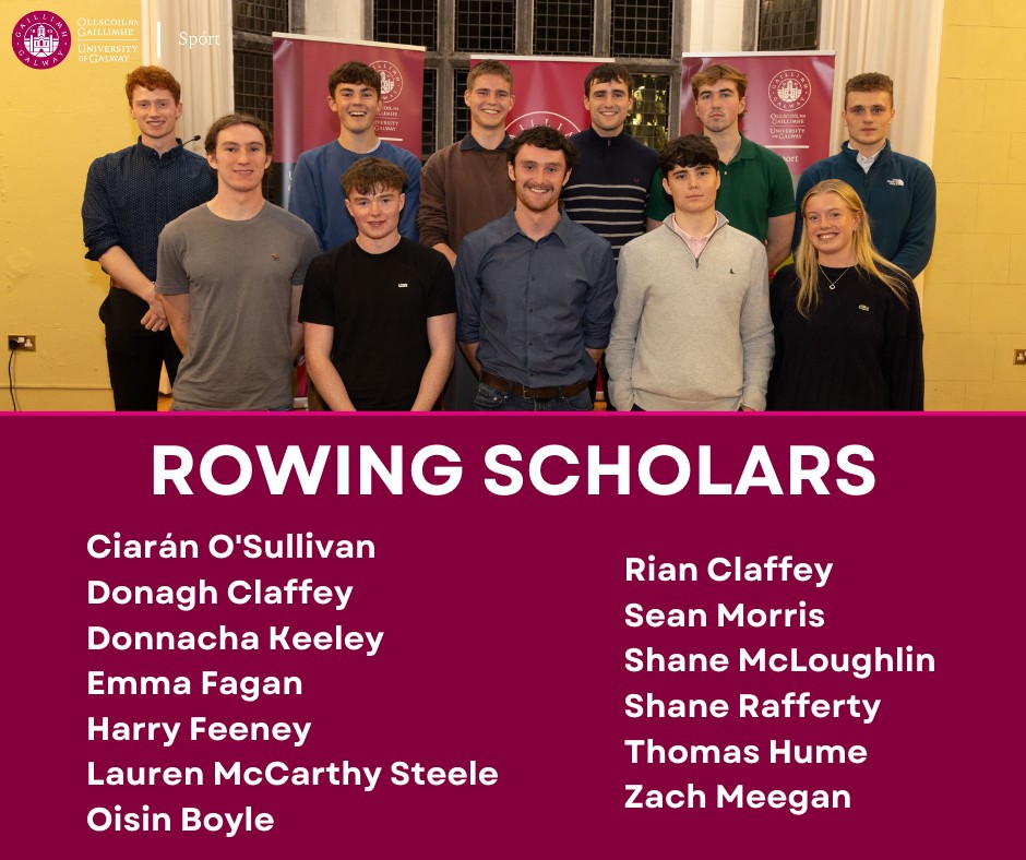 Meet the 2024 University of... - University of Galway Sport | Facebook