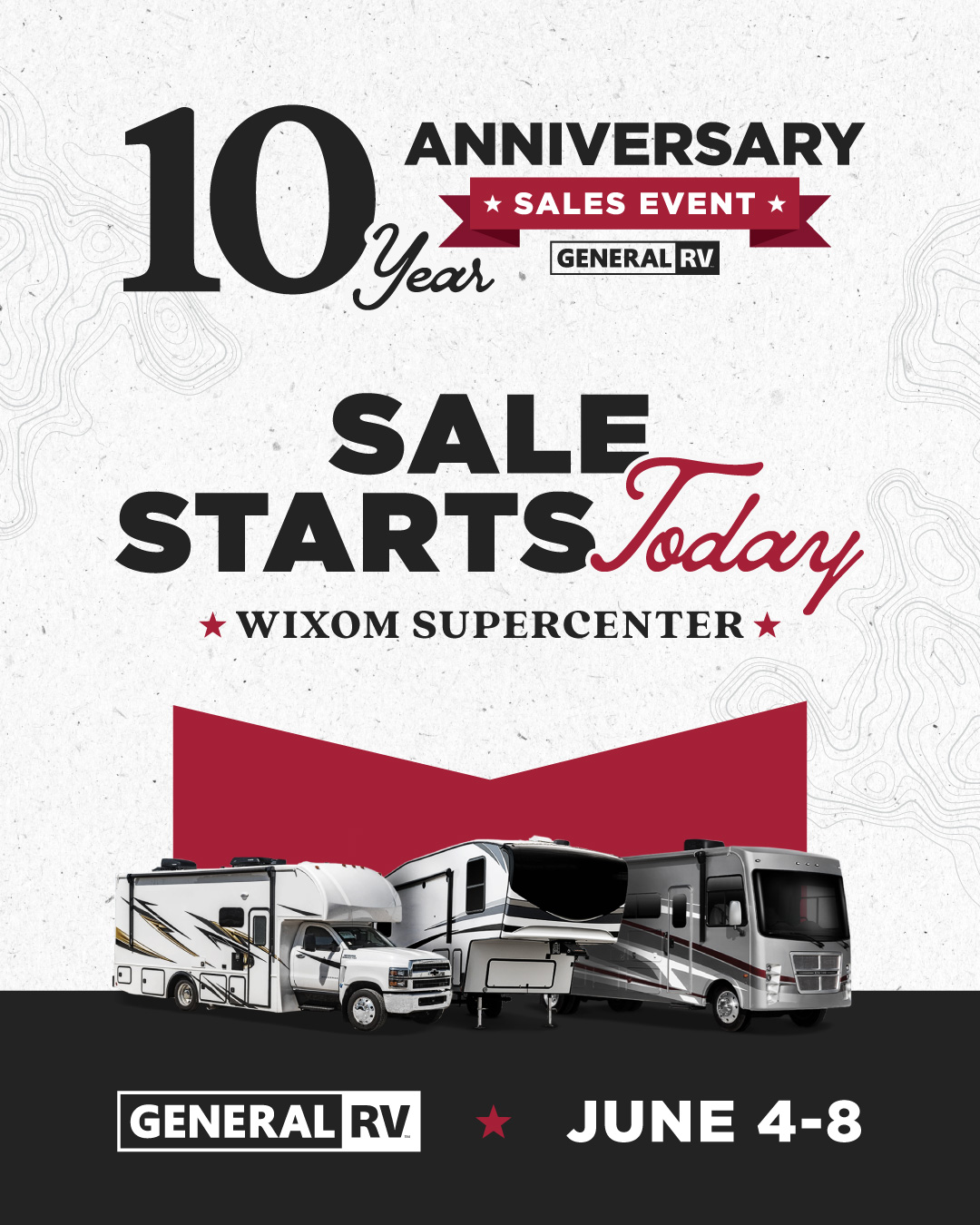 The celebration starts NOW! Join us... - General RV Center | Facebook