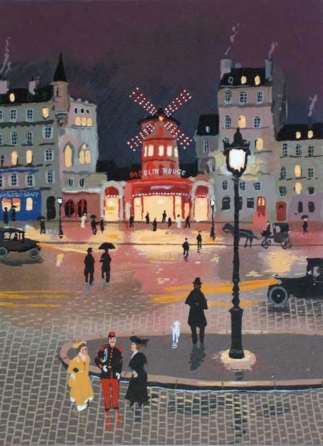 Grand Monument Suite - Moulin Rouge Michel Delacroix. French b.1933