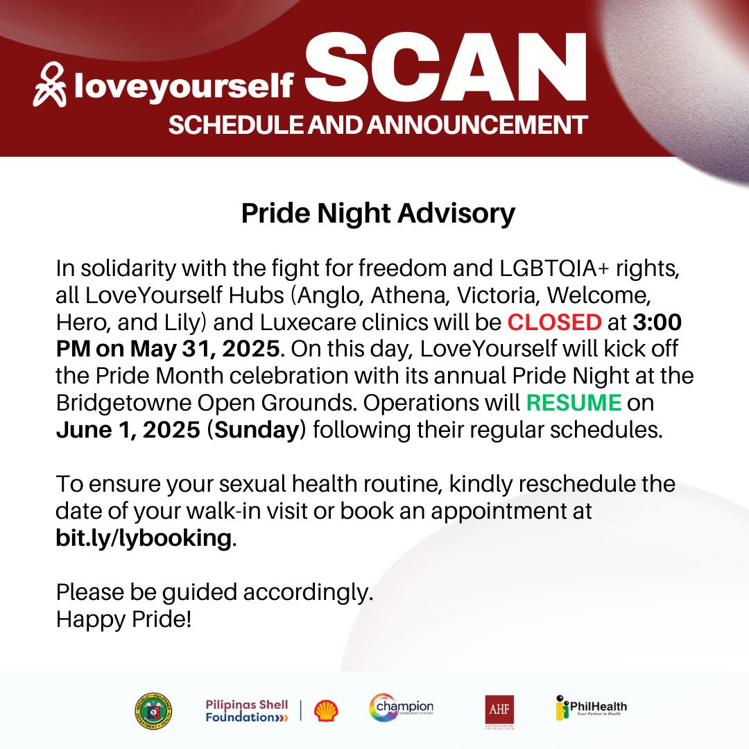 LoveYourself - Pride Night Advisory In solidarity with the fight for ...
