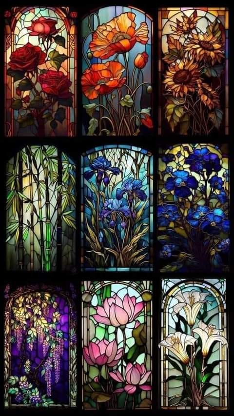 Tiffany stained glass windows