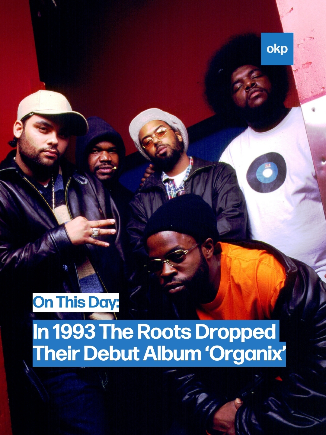 The Roots released their DEBUT album 