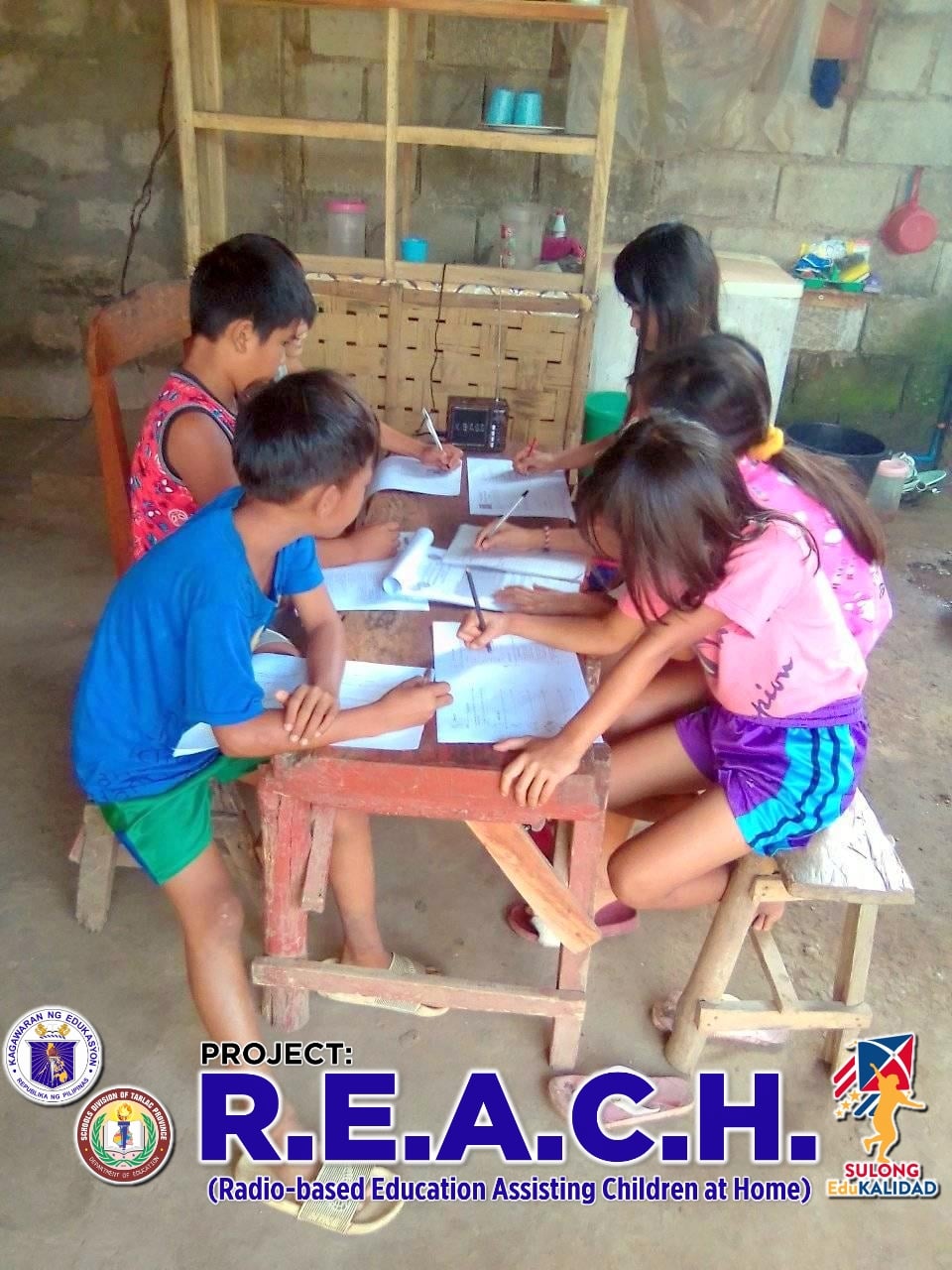 Project REACH - Radio-based Education Assisting Children at Home