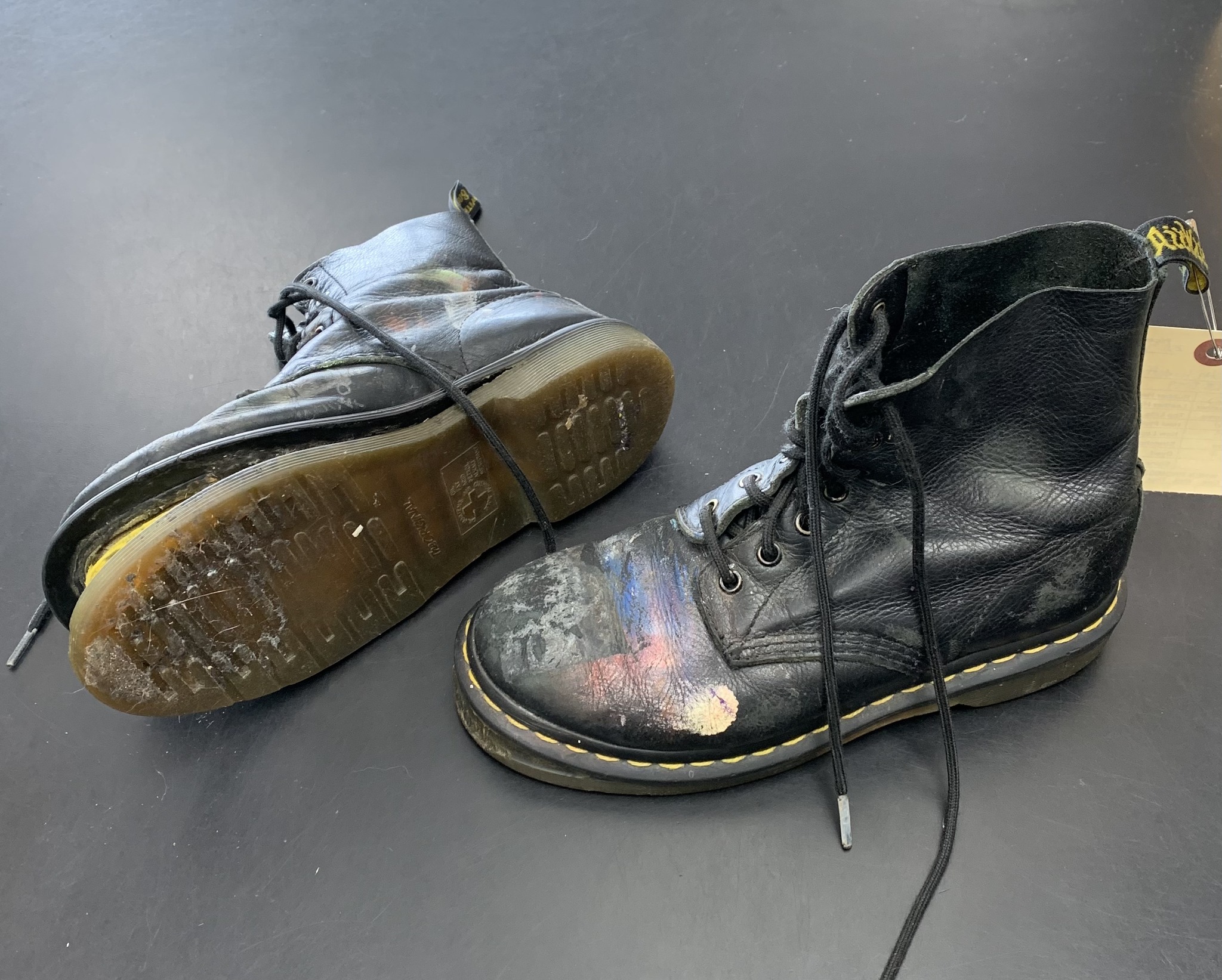 Dr. Martens rebuild ~ leather split... - Village Shoe Service | Facebook