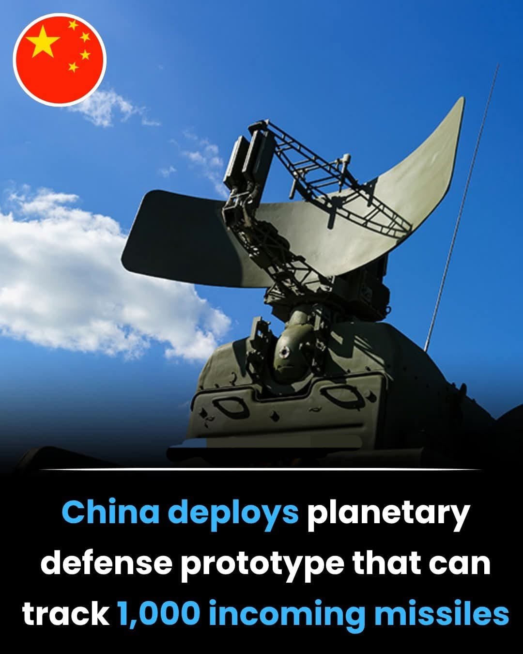 China has unveiled a revolutionary planetary defense radar prototype ...