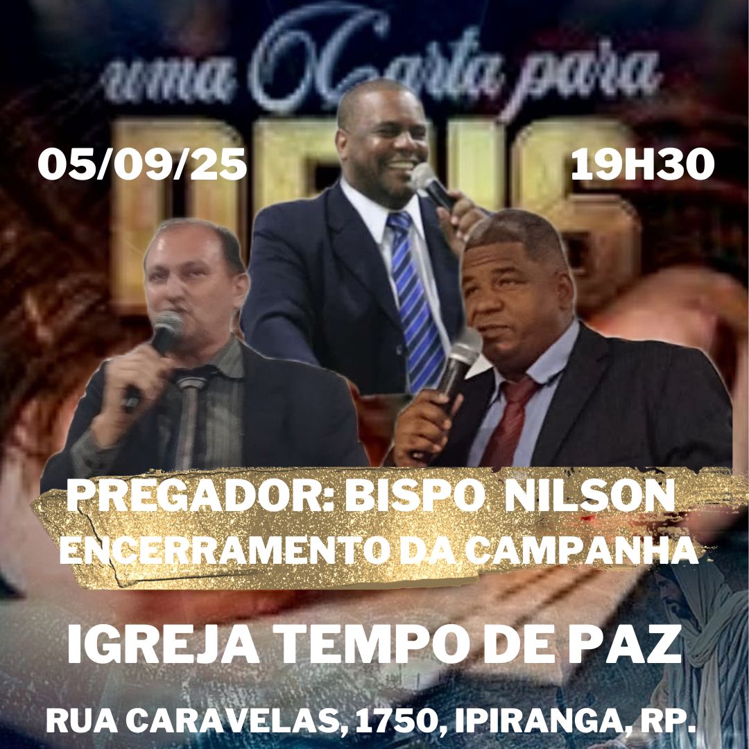 Igreja Evangélica Tempo de Paz | Ribeirão Prêto SP