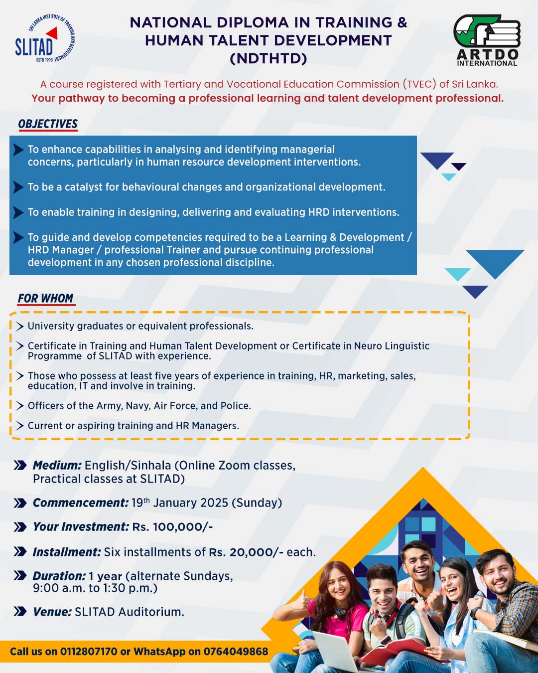 Sri Lanka Institute of Training and Development | Colombo