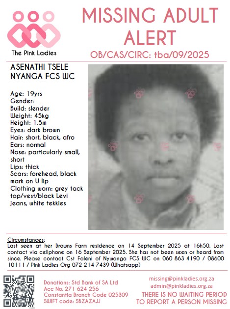 #M... - Missing Minors The Pink Ladies Organization - Ngo 2007 | Facebook