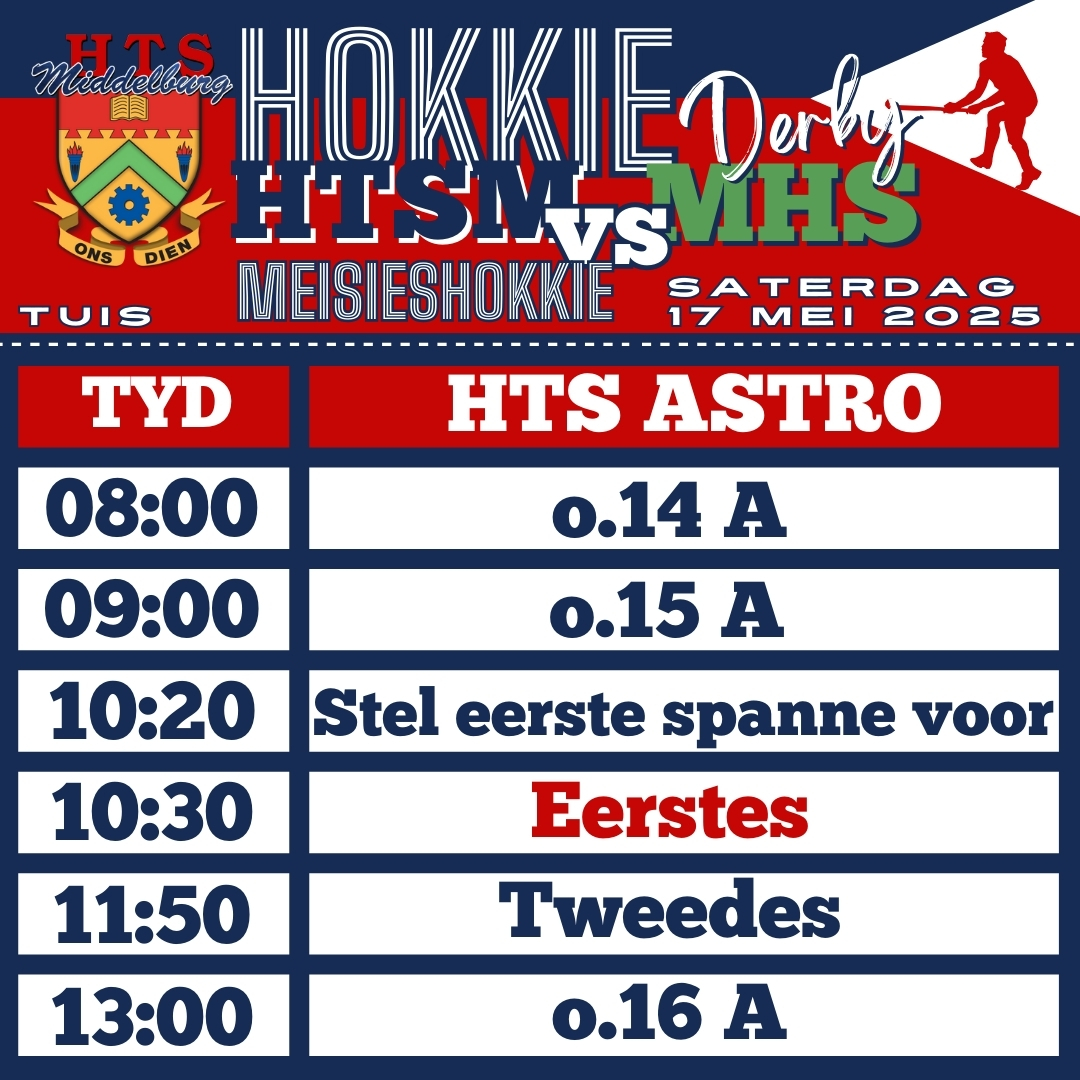 HTS Middelburg - HTS Middelburg added a new photo.