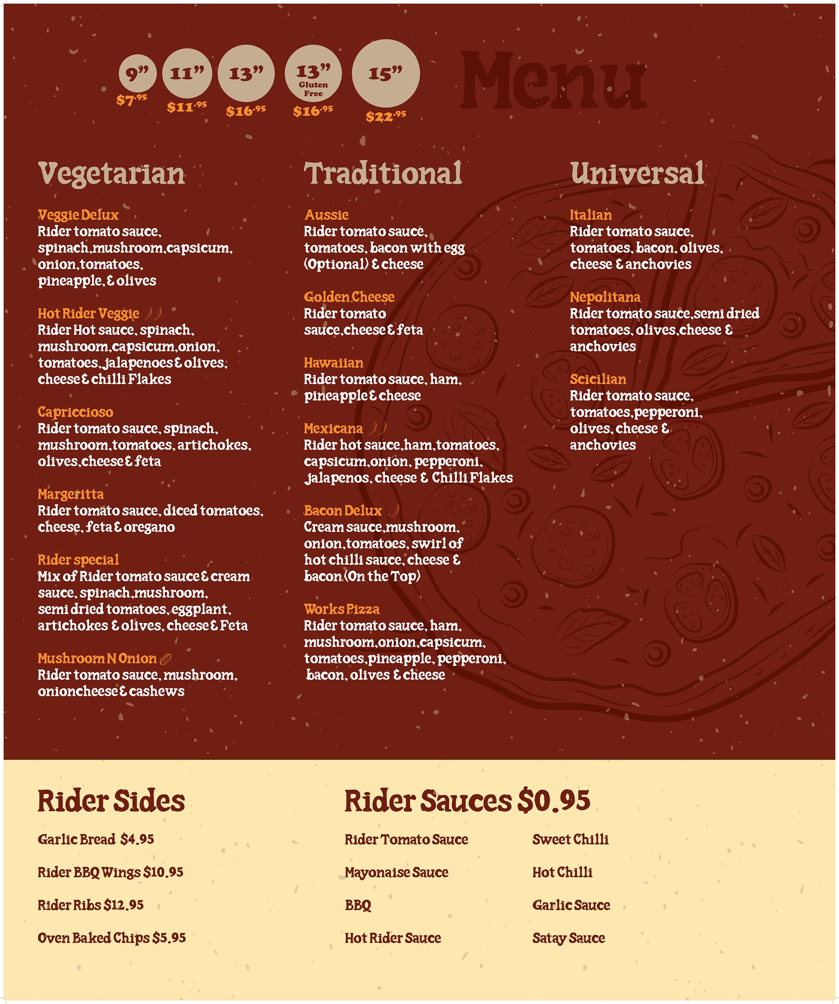 Pizza Rider | Thornlie WA