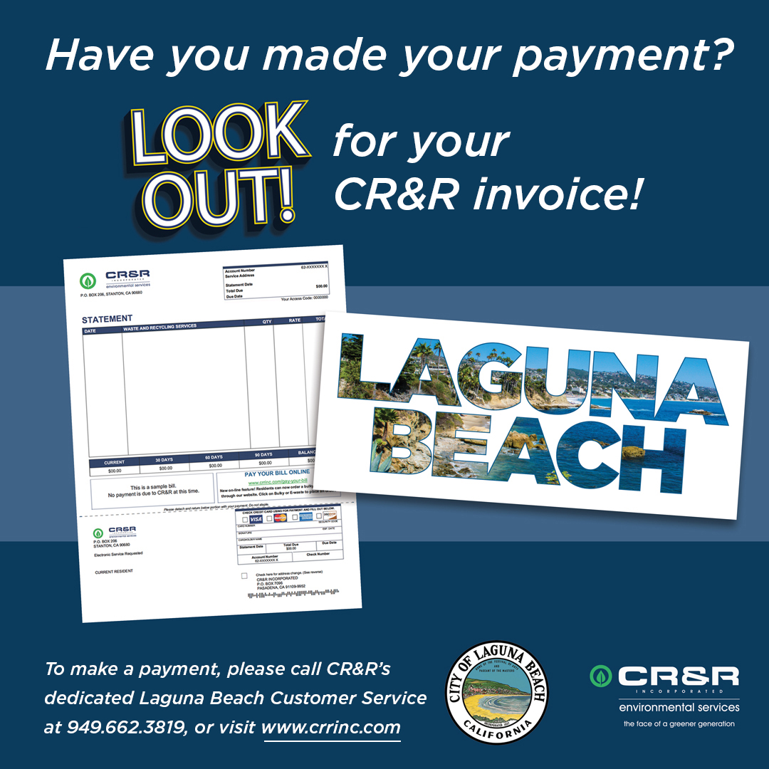 City - Heads up Laguna Beach customers! CR&R has mailed out your waste ...