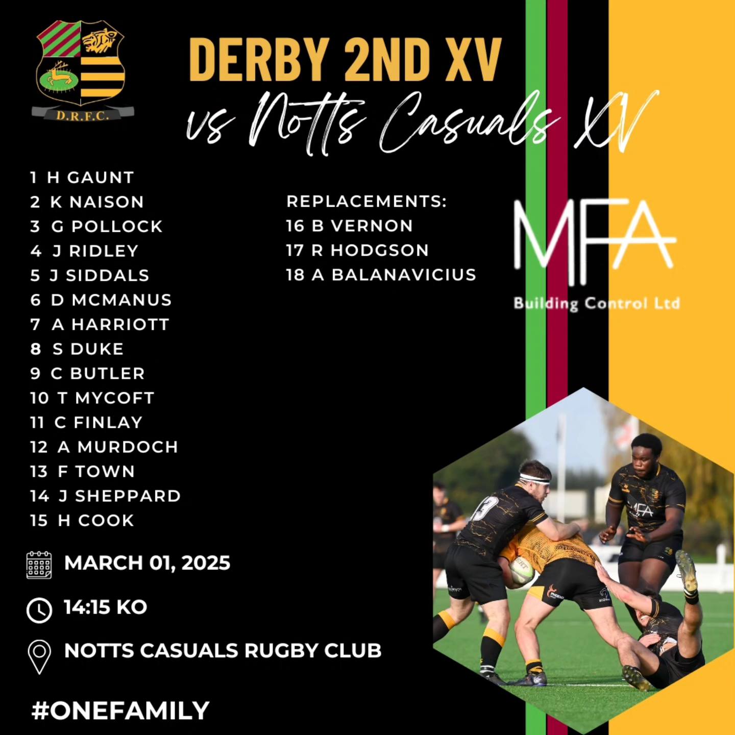 Derby Rugby Club (DRFC) | Derby