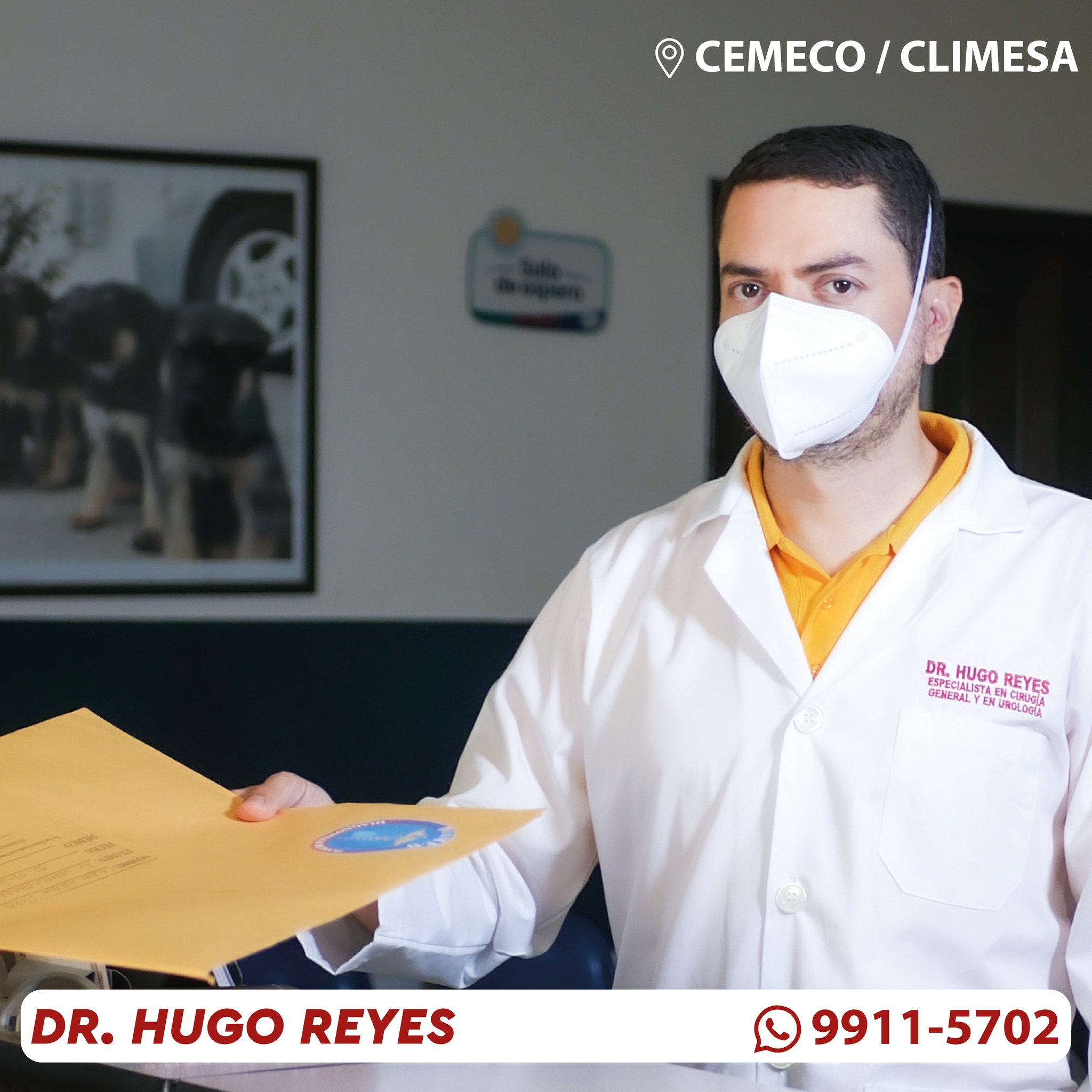 Dr. Hugo Reyes, Urólogo | Tocoa