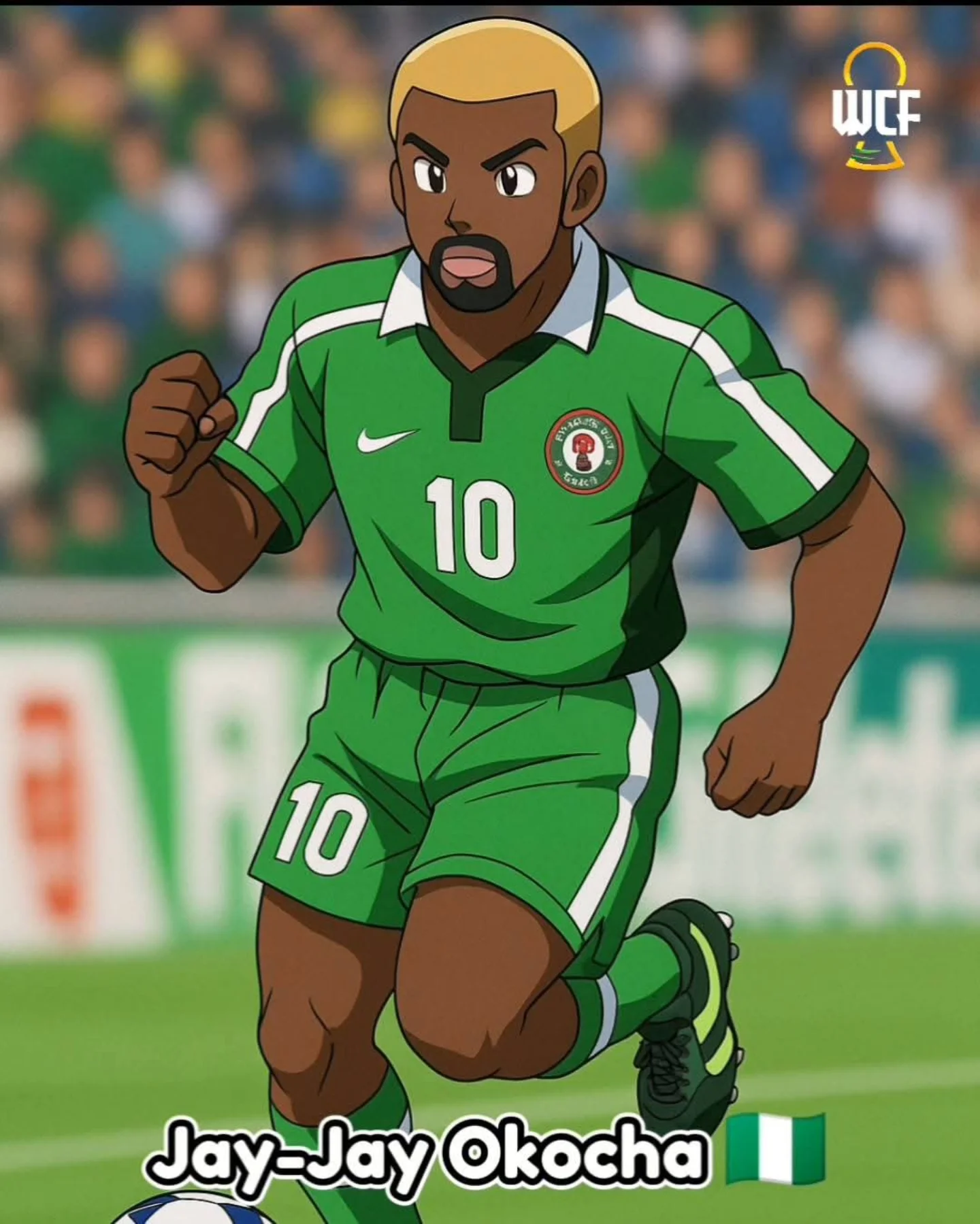 Jay-Jay Okocha: what a player for Nigeria!! 🇳🇬