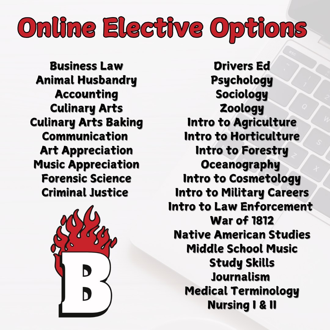 18- week spring electives begin... - CVCS Virtual Education