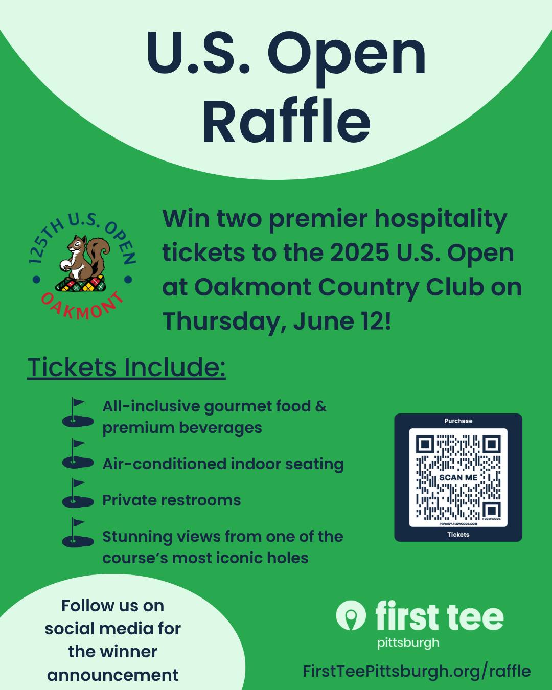 First - 🎟️ U.S. Open Experience for Two – RAFFLE! 🏌️‍♂️⛳ Win 2 tickets ...