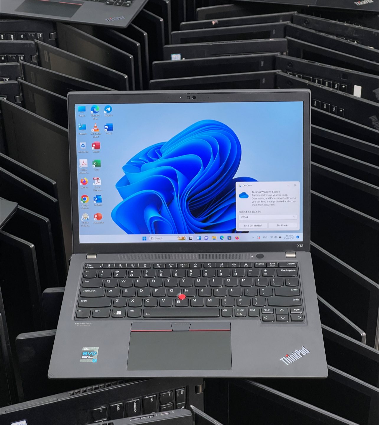Lenovo Thinkpad X13 Gen2 CPU : Core i7-1185G7 (Processor8) RAM 