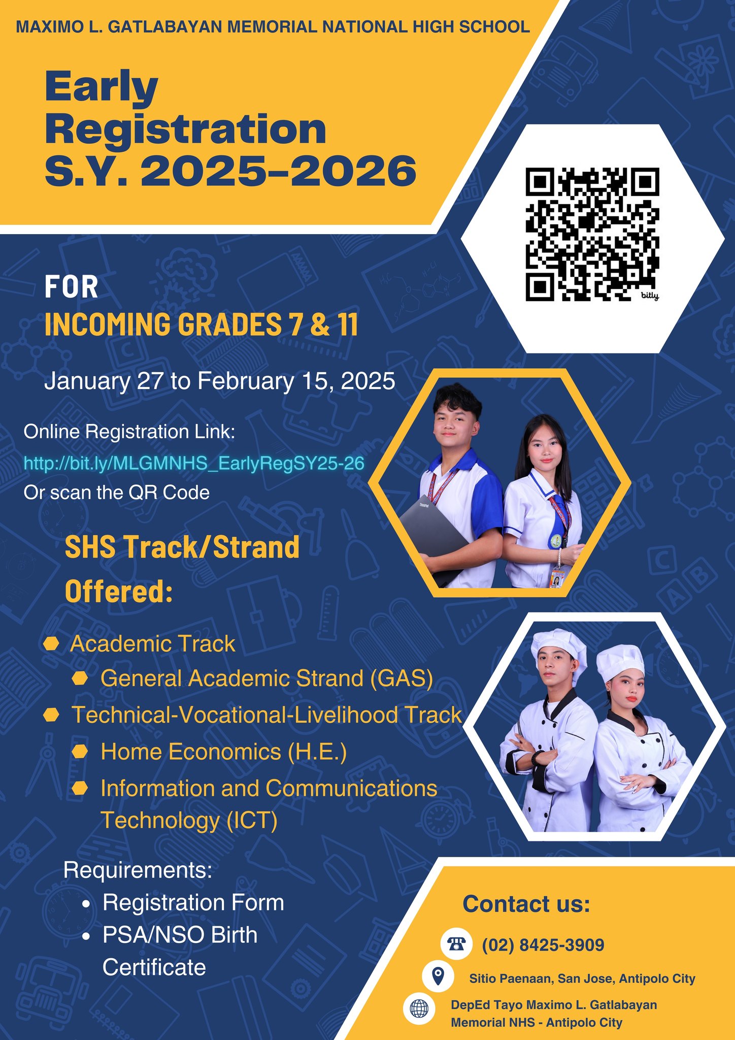 DepEd - Early Registration for School Year 2025-2026 for Incoming ...