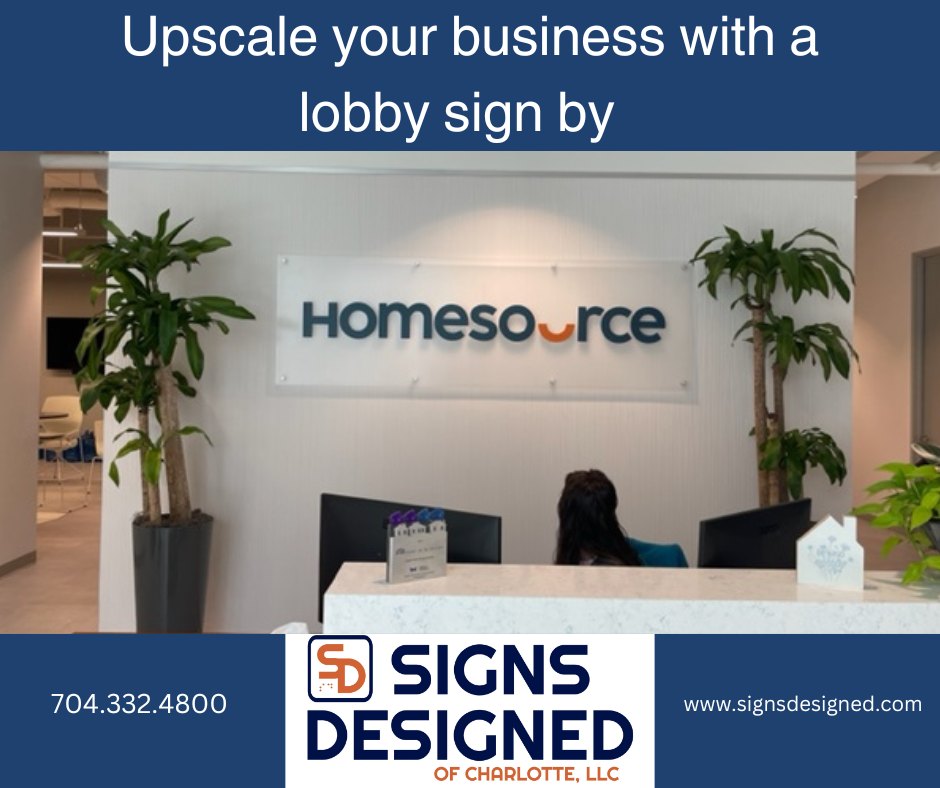 Signs Designed of Charlotte | Indian Trail NC