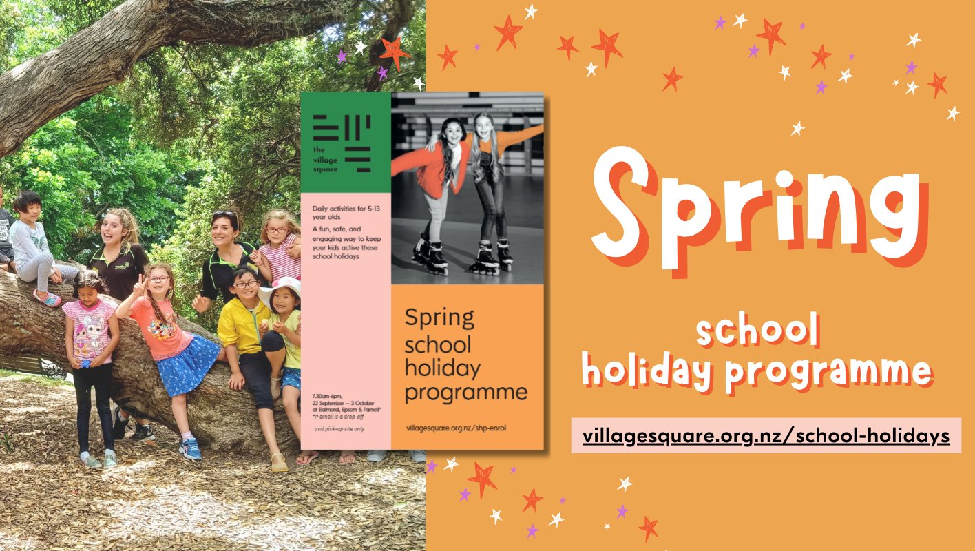 Spring School Holiday Programme at Parnell Community Centre