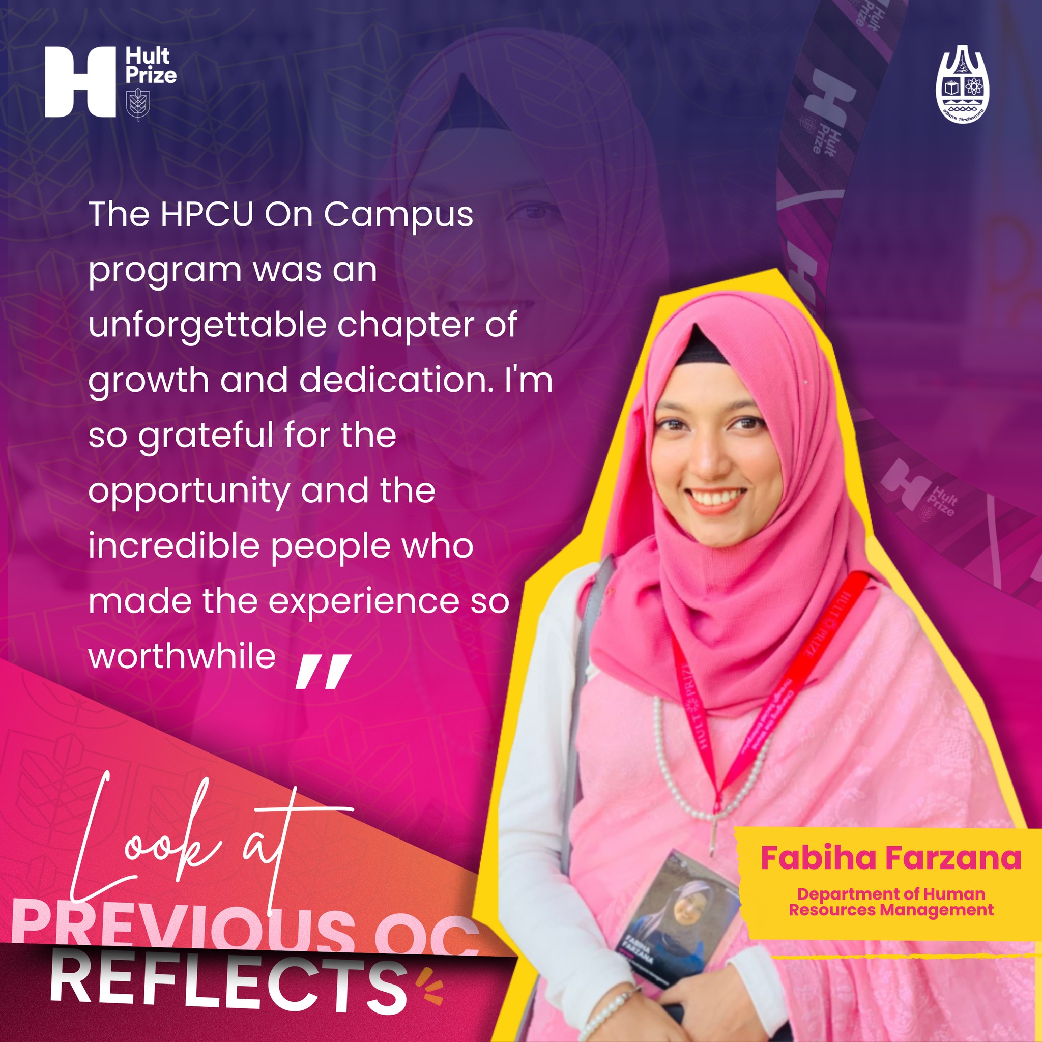 Hult - Say hello to Fabiha Farzana, a passionate and driven Human ...