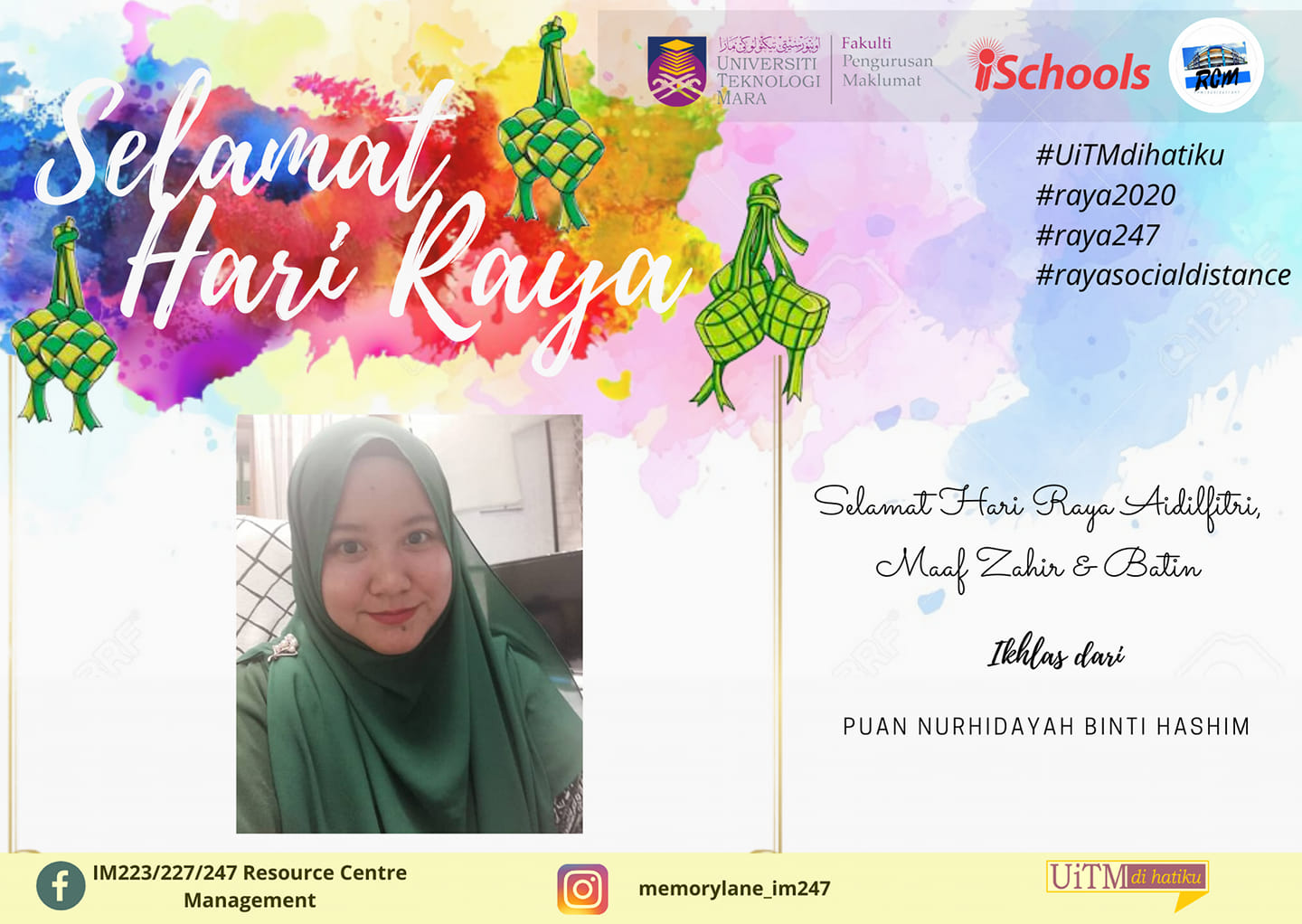 RAYA BERSAMA... - Memory Lane of Resource Centre Management | Facebook