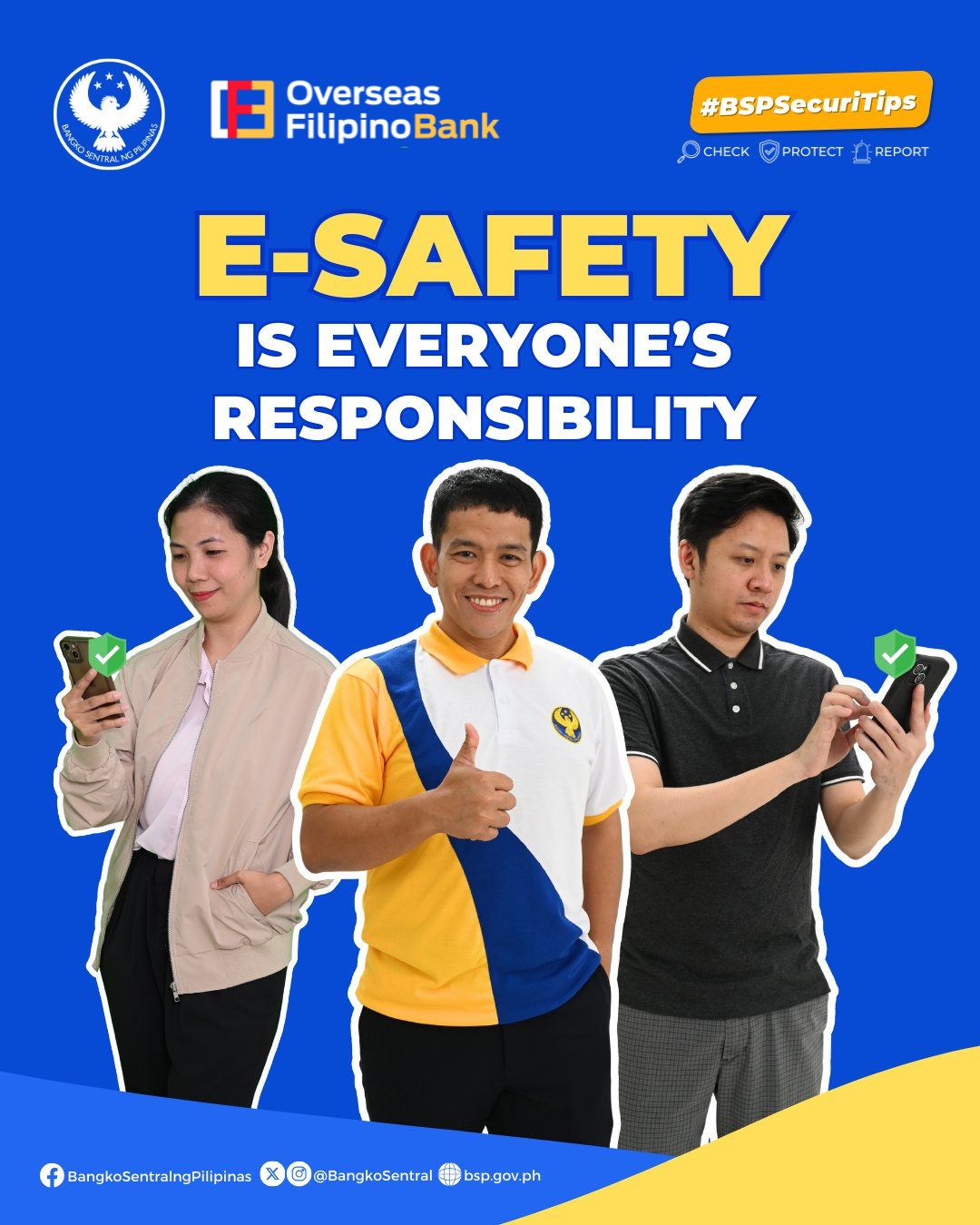 Ugaliing mag-Check–Protect–Report... - Overseas Filipino Bank | Facebook