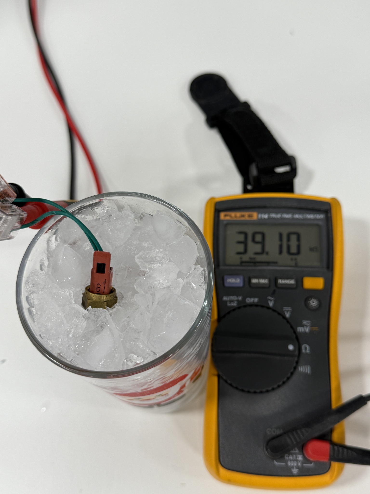 Allen Hart - How Cold is ice. Multimeter testing. Using a... | Facebook