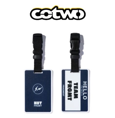 cotwo - fragment design x HIIT NAME TAG ✨PLEASE check our web