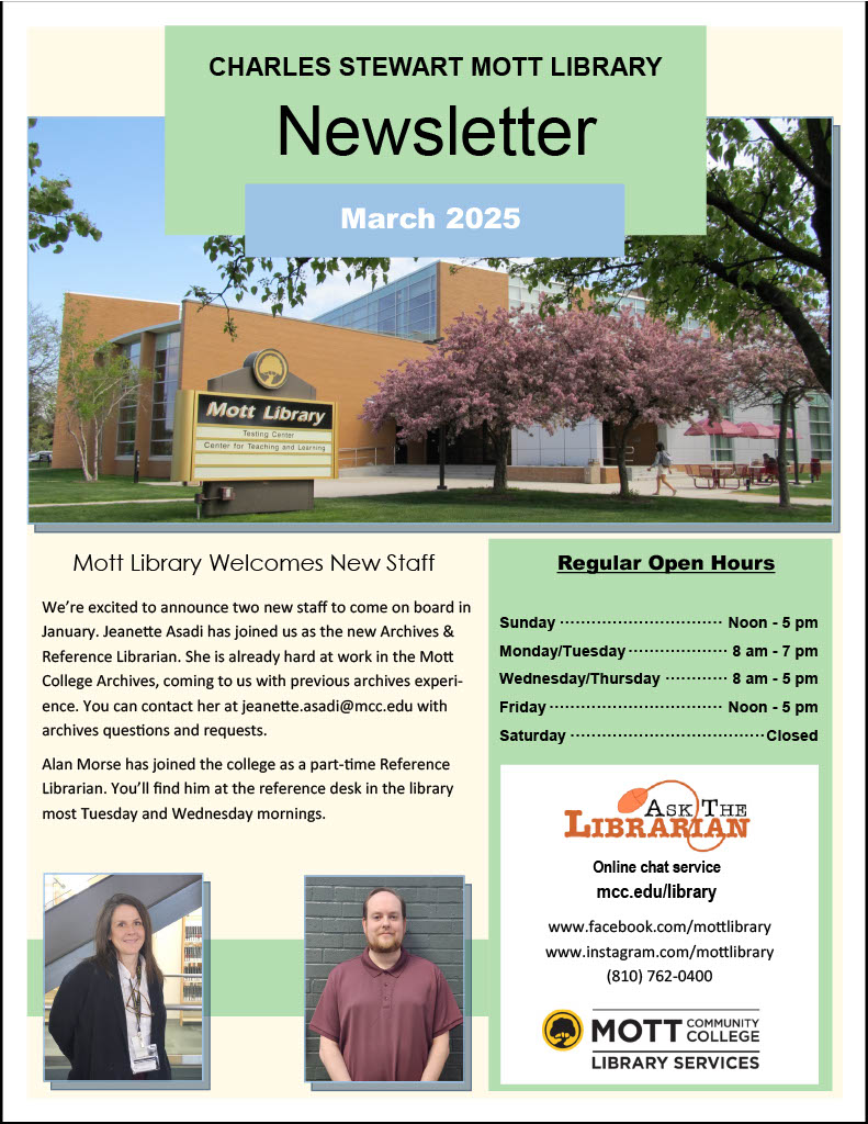 Mott Community College... - Mott Community College Library