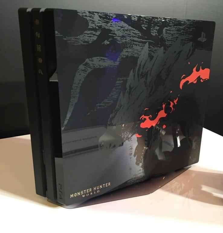 PS4 Pro Monster Hunter - Rathalos Limited Edition - Video Game Consoles ...