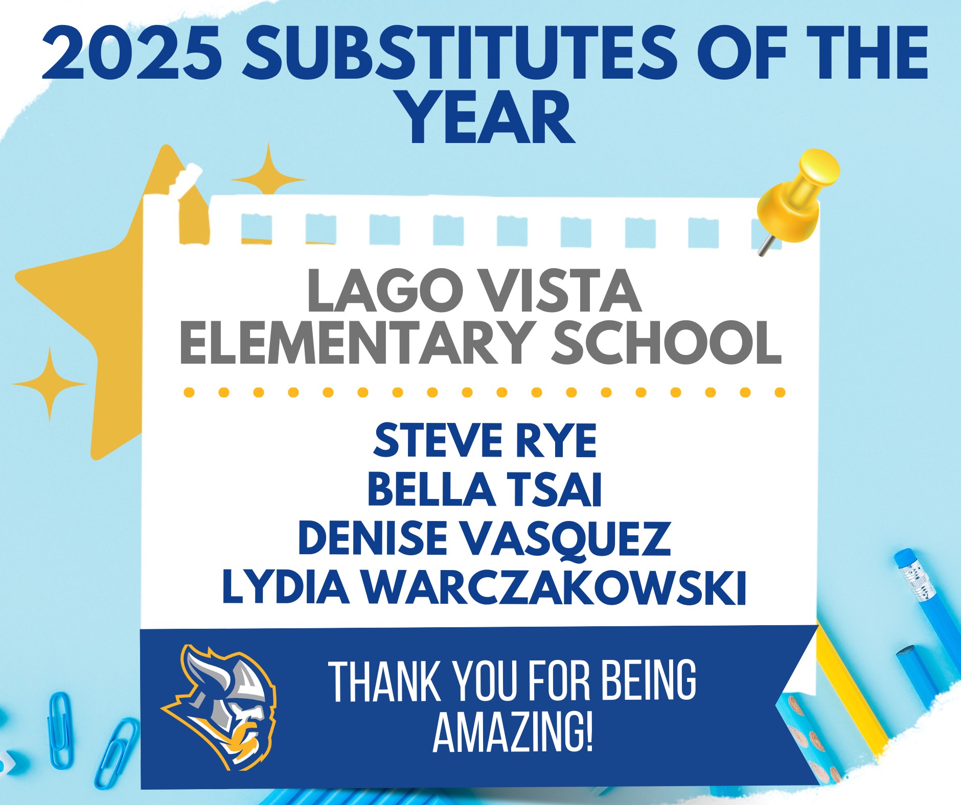Lago Vista ISD - 🌟 Introducing a New Tradition at Lago... | Facebook
