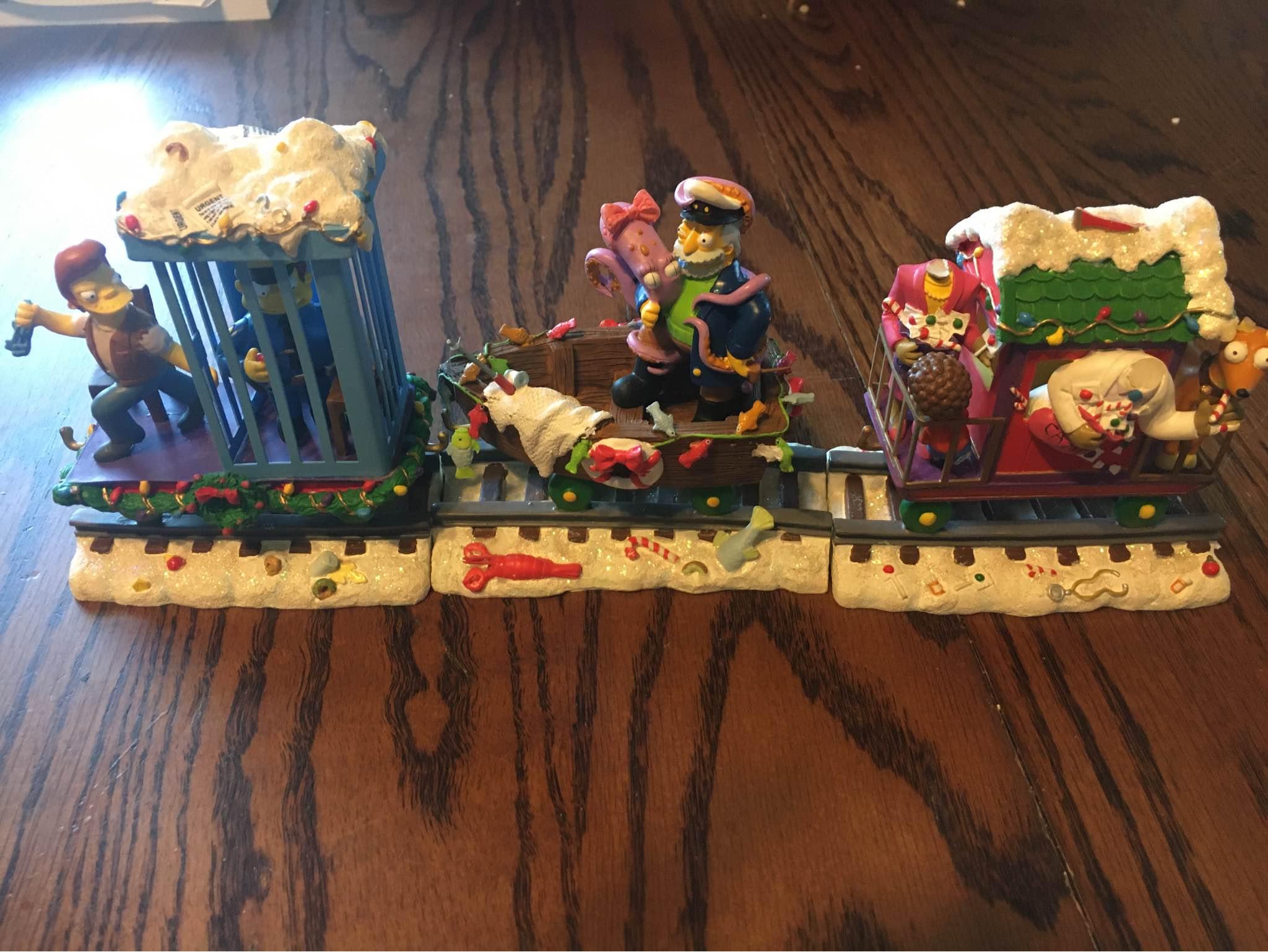 The Simpsons Christmas train set - Model Railroads & Trains - Mandan ...