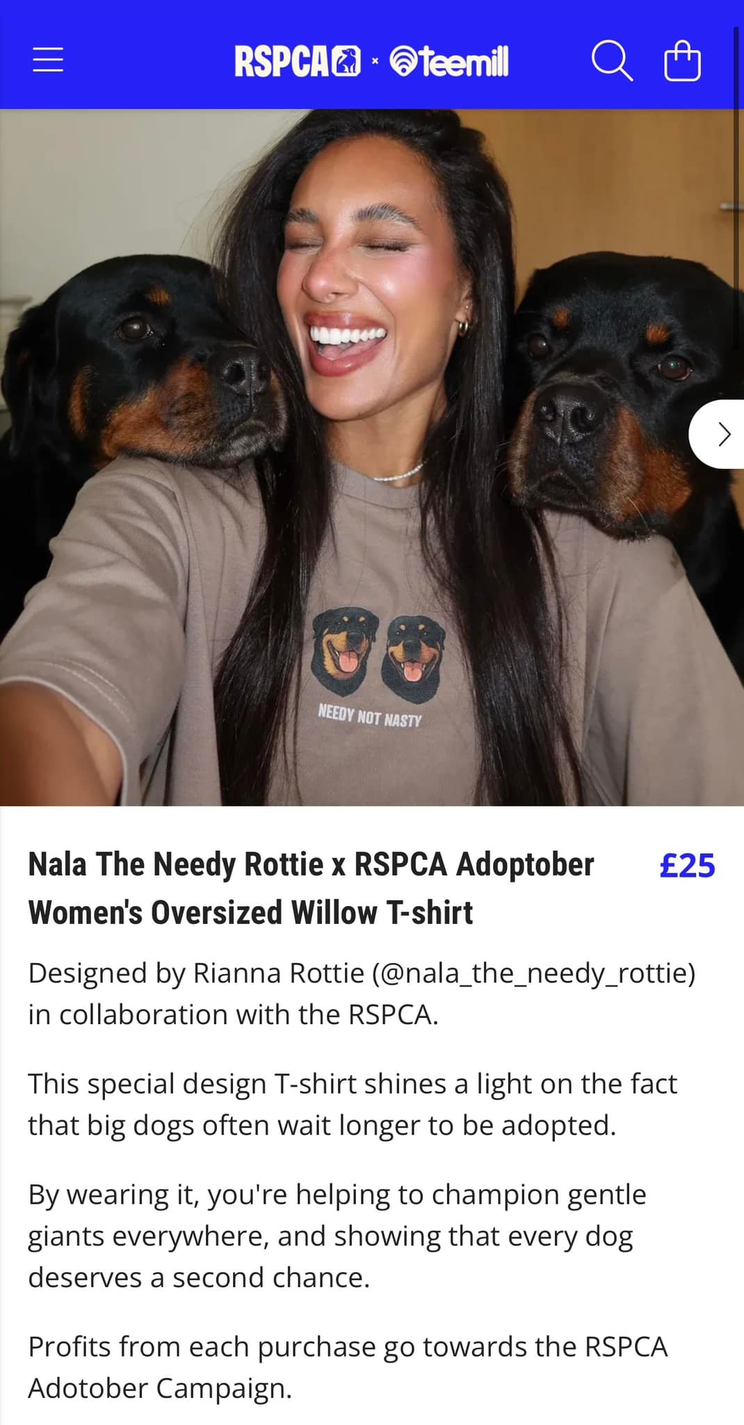 Nala The Needy Rottie