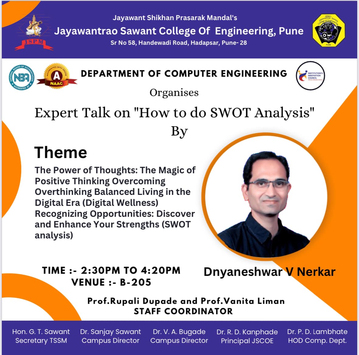 JSPM, JSCOE Hadapsar | Pune