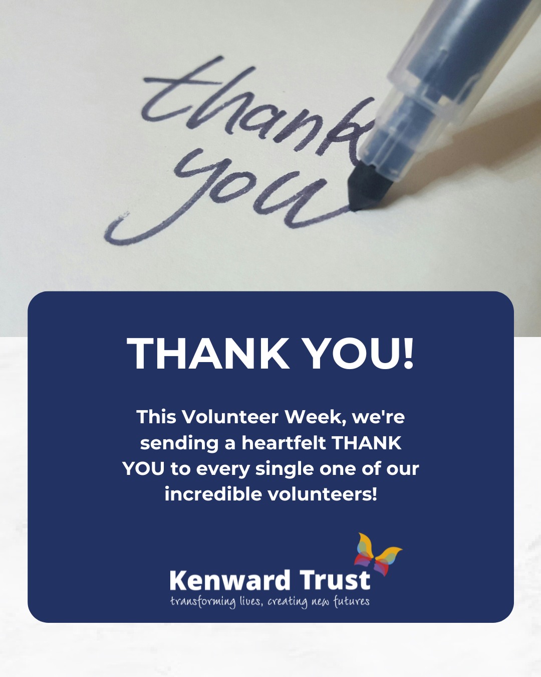 Kenward - This Volunteer Week, we're sending a heartfelt THANK YOU to ...