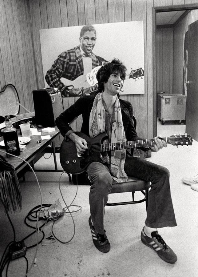 Keith Richards, 1978. Photo by Lynn Goldsmith