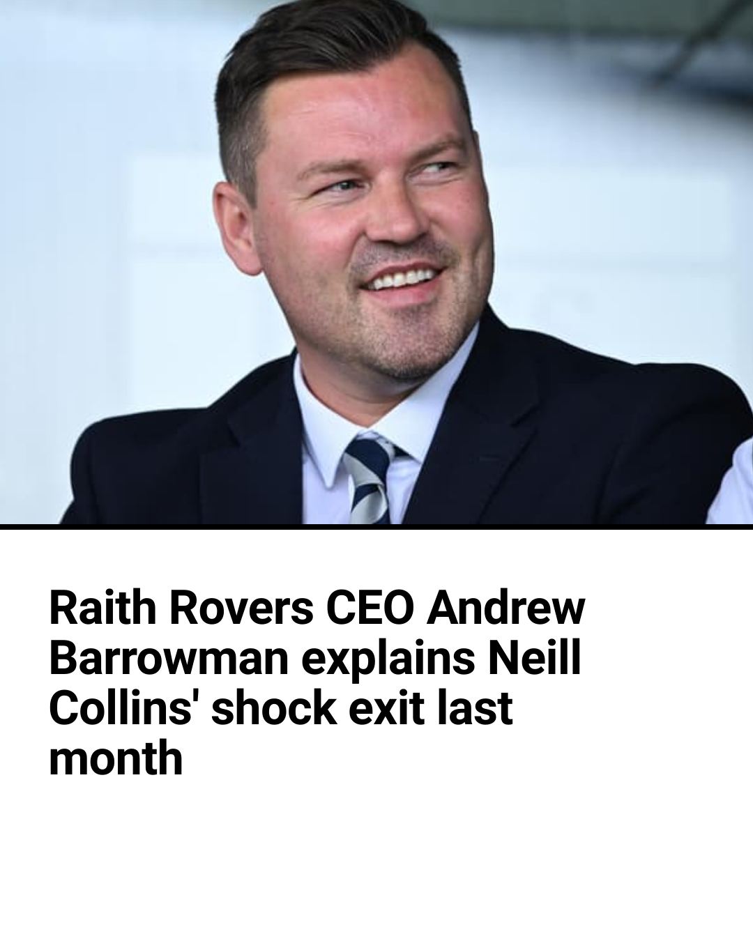 Fife Free Press - The club admits it was “caught on the hop” | Facebook