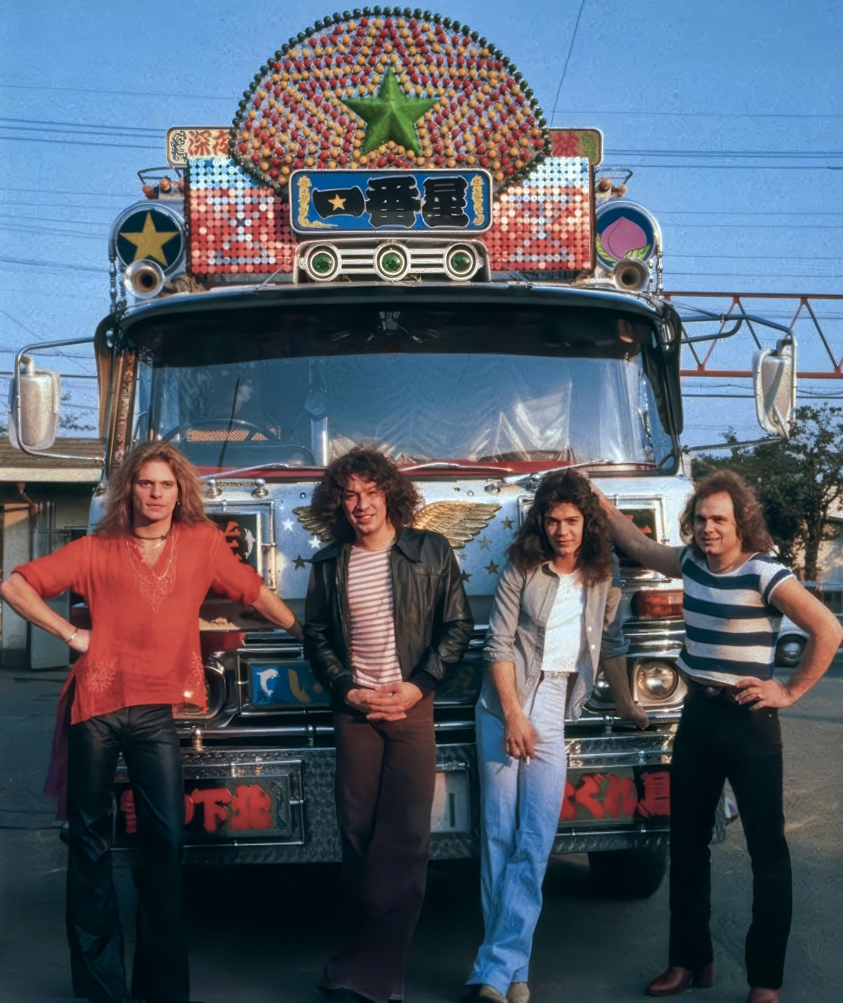 VAN HALEN in Tokyo, Japan, 1978